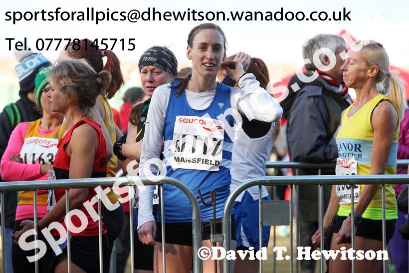 Senior women, 2016 National Cross Country Relays, Berry Hill Park, Mansfield. Photo: David T. Hewitson/Sports for All Pics